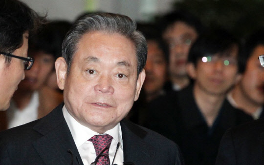 이건희 삼성그룹 회장